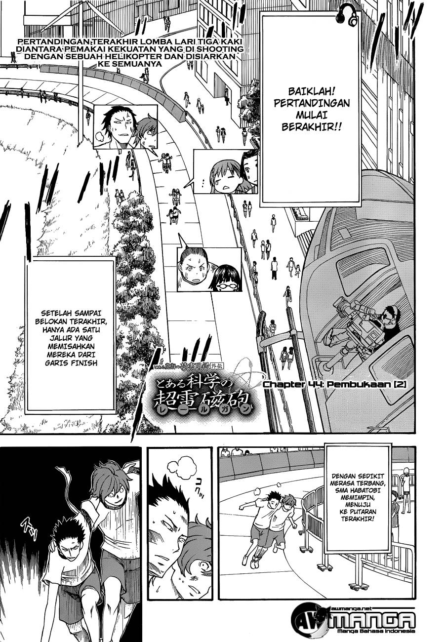 To Aru Kagaku no Railgun chapter 44